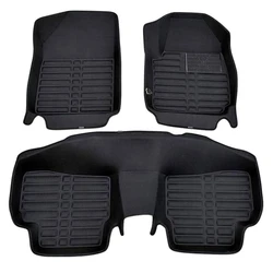 Black Rubber Car Mats