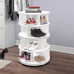 Rotating Shoe Rack
