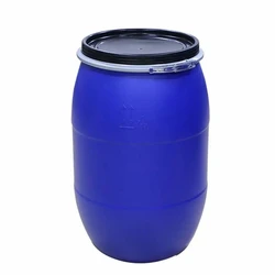 Blue Plastic Drum