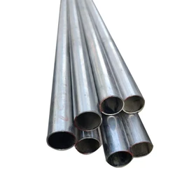 Silver Seamless Pipe