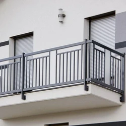 Mild Steel Balcony Handrails