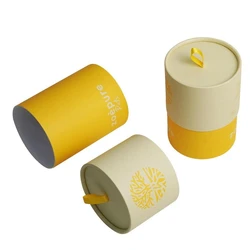 Round Paper Candles