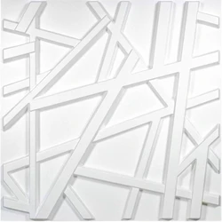 Geometric Pvc Wall Panel, Durable, Multiple layers