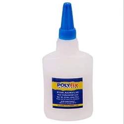 Polyfix Acrylic Glue, Liquid type, Suitable, bottle type