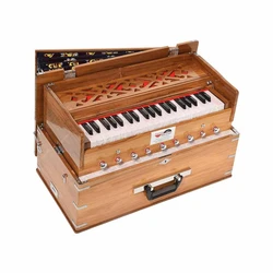 Teak Wood Harmonium, Hand Operated type, Musical Use
