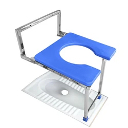 Foldable Toilet Seat, Adjustable height options