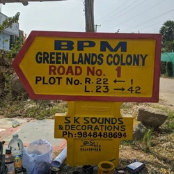 Road Direction Sign Board, Perfect directing traffic