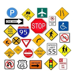 Signal Sign Board, Black stand, high-quality material
