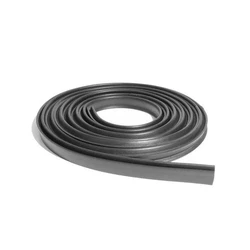 Hose Box Fire Glass Rubber Beading, 1 mtr, black color