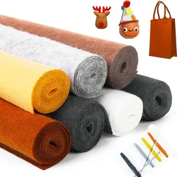 ZAIONE Felt Fabric Sheets, Patchwork material, bundles