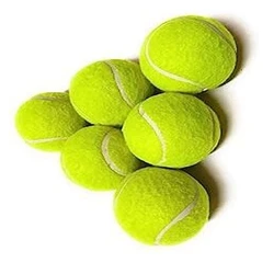 Tennis Sports Rubber Ball, Light weight, wool fiber