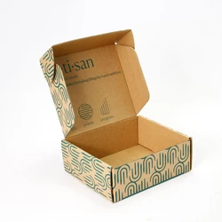 Printed Cardboard Boxes, Bright colors, patterns 