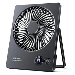 Slim Table Fan, 90° rotate and three speeds feature