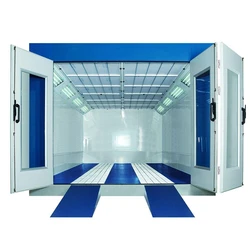 Wld Car Paint Booth, Elctrical rolling door feature