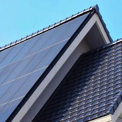solar roof shingles, slim photovoltaic, electricity
