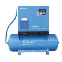 small rotary screw air compressor, Lubricated