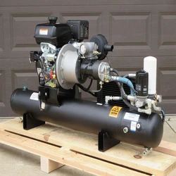 gas powered rotary screw air compressor, powerful