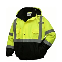High Visibility Reflective Jackets, Polyester fabric