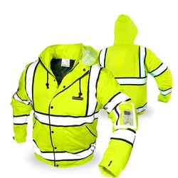 Full Sleeves Safety Jacket, Multi-Purpose, Visible