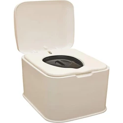 Portable Indian Toilet Seat, 450x585x255 mm, white