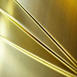 Polished Surface Brass Sheet, signage, instruments