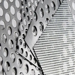 Embossed SS Perforated Sheet, Anti-slip surfaces