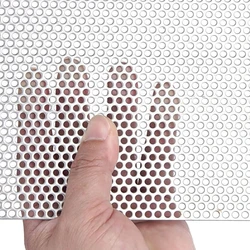 Gate Panel SS Perforated Sheet, Anti-rust coating