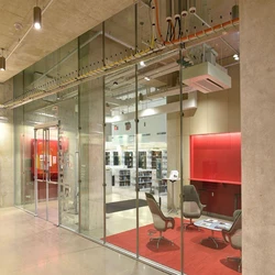 Tempered Glass Partition 