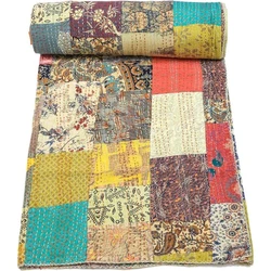 Multicolor Kantha Quilts