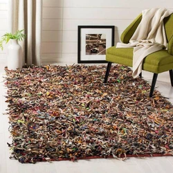 Shag Leather Rugs