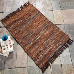 Leather Handmade Carpet