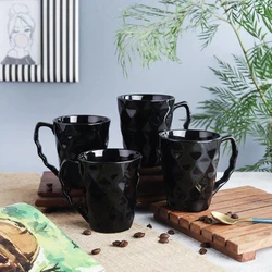 Black Coffee Mug