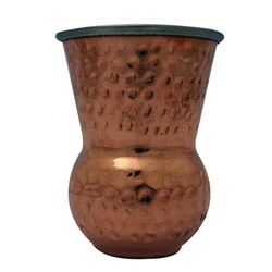 Copper Round Glass