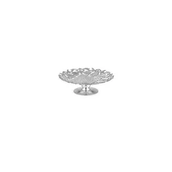 Designer Silver Candle 