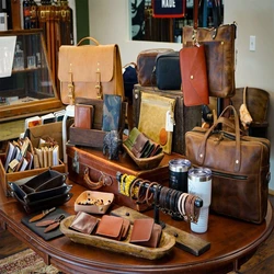 Brown Leather Items