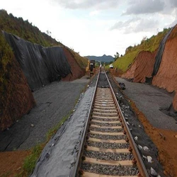 Geotextile Railway Construction