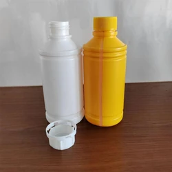 Transparent Pesticides Bottles