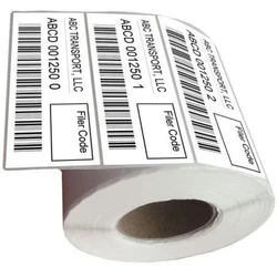 Printed Paper Label