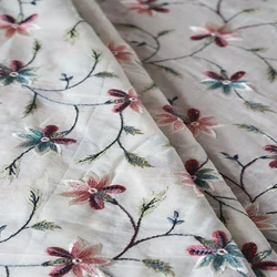 Embroidered Cotton Fabric