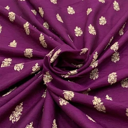 Satin Embroidered Fabric