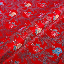 Glossy Embroidery Fabric