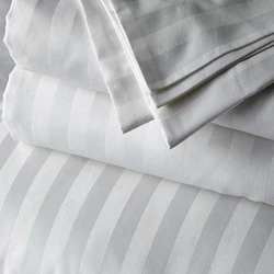 Cotton Satin Stripes Fabric