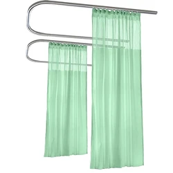Turquoise Hospital Curtains