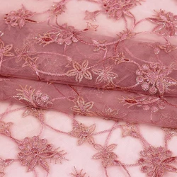 Embroidery Nets Fabric