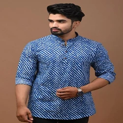 Mens Sleeve Short Kurta