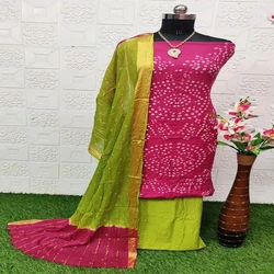 Cotton Satin Dress Material