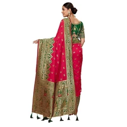 Jacquard Womens Sarees