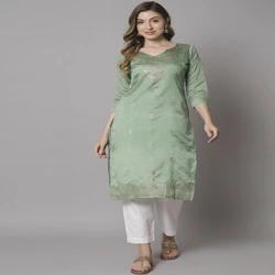 Cotton Silk Kurti