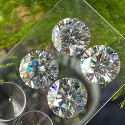 White Moissanite Diamond