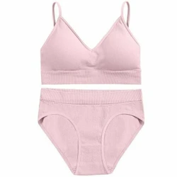 Seamless Bra Set